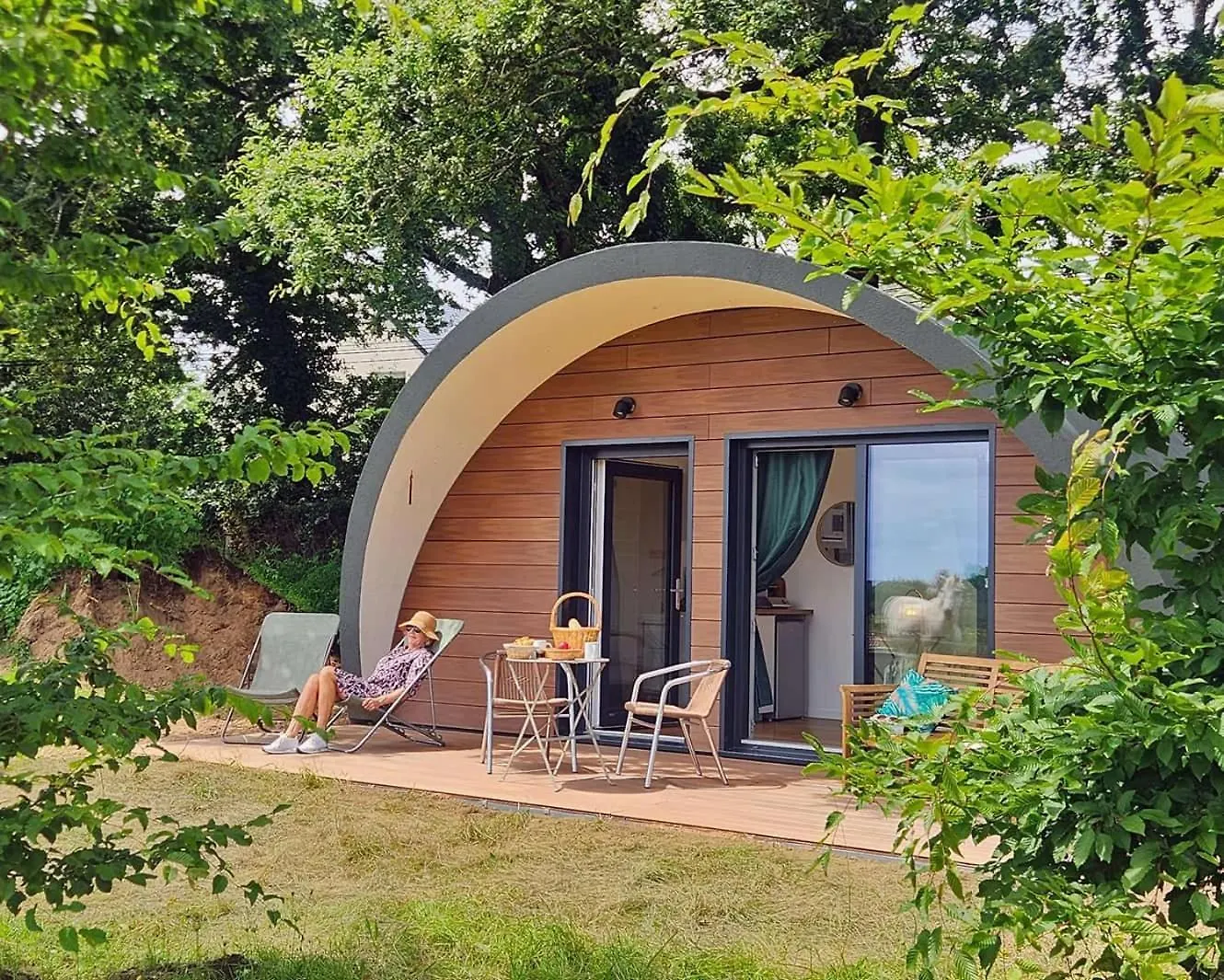Appartement Gites & Tiny Houses Les Hauts De Toulvern Baden